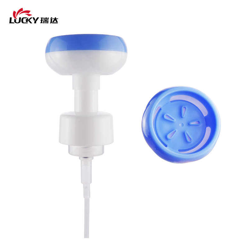 300ml Pet Body Wash Empty Flower Mousse Foam Pump Bottle