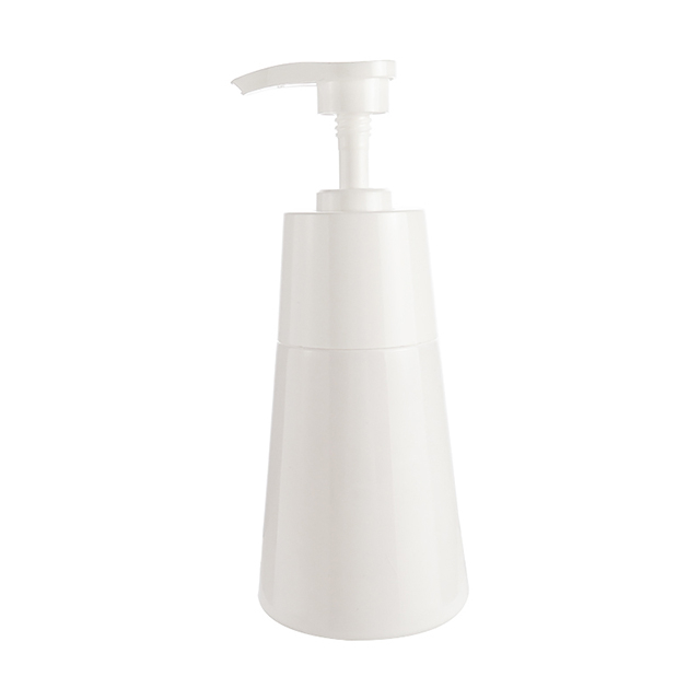 Wholesale 250ml Conical Empty Shampoo Lotion Bottle Face Wash Cosmetic Packaging Lotion Pump Bottle