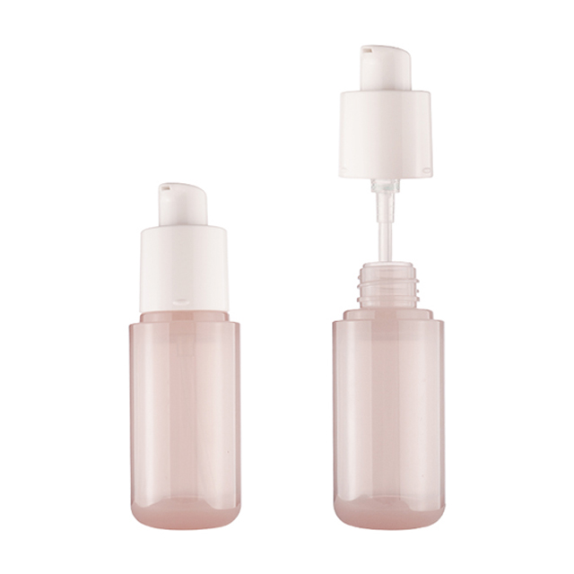 Newly Design 30ml 100ml 120ml 150ml Plastic Pink Lotion Bottle For Skin Cream Cosmetics Packaging