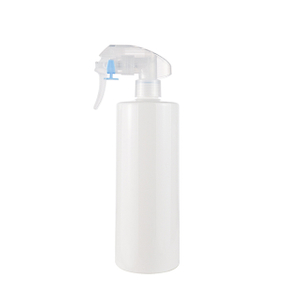 500ml White PET Plastic Breath Freshener Spray Bottle Large Capacity Household Spray Bottle