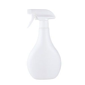 Customized Size Logo Color 500ml HDPE Plastic Chemical Cleaning Spray Bottle